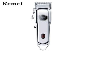 Kemei KM1998 Tondeuse à cheveux professionnelle haut de gamme pour hommes Version Pro Batterie 2000mAh Super légère Super forte Salon de coiffure super silencieux H5768242