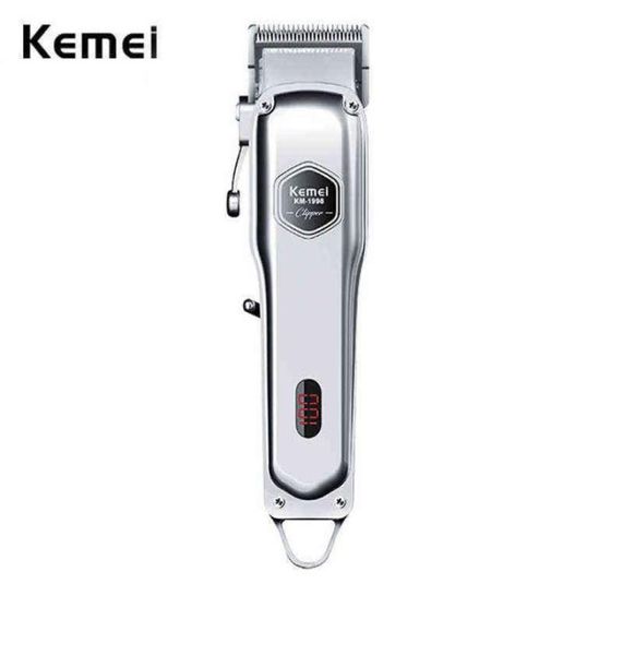 Kemei KM1998 Hair Premium Hair Clipper Men Pro version 2000mah Batterie Super Light Super Strong Super Siel Barber Shop H4134534