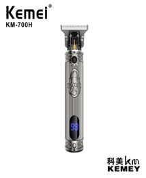 Kemei KM700B KM700H Barber Shop Electric Hair Clipper Hairs Machine Machine Barbe Trimmer Rechargeable Outil sans fil 1PCS234539915