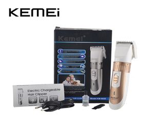 KEMEI KM9020 tondeuse à cheveux électrique professionnelle tondeuse à lame en titane tondeuse à cheveux Machine de découpe cisaille avec peignes de limite EU US2316095