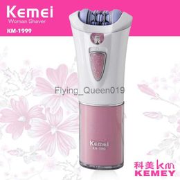 Kemei Mini depiladora eléctrica para el cuidado de las mujeres Depilador máquina de depilación afeitadora depiladora cuerpo femenino cara herramienta depilatoria 51D HKD230825