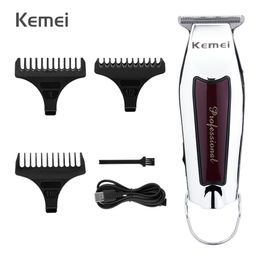 Kemei Mini tondeuse pour hommes coupe de cheveux Machine rasage professionnel coupe de cheveux tondeuse coupe rasoir barbe rasoir barbier 220216