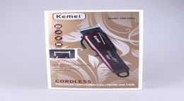 Kemei Professionele Tondeuse Kapper Cutter Scheren Machine Haar Snijder Scheerapparaat EU Opladen Dual-purpose KM-26003826556