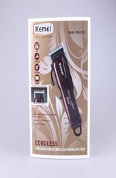 Kemei tondeuse à cheveux professionnelle coupe-cheveux Machine à raser coupe-cheveux rasoir ue charge double usage KM-26006557328