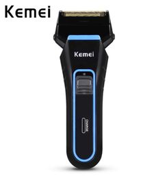 Kemei2020 Professional Electric Razor Men039s Beard Shaver 100240V Rechargeable Electric Shaver Portable Razor Trimmer5565713