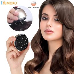 Kemoko Head Brush Saldp Massage Peight Roll ionic Hair Roll favorise la croissance des cheveux sur l'application Masseur anti-Hair Loss Health Care 240429