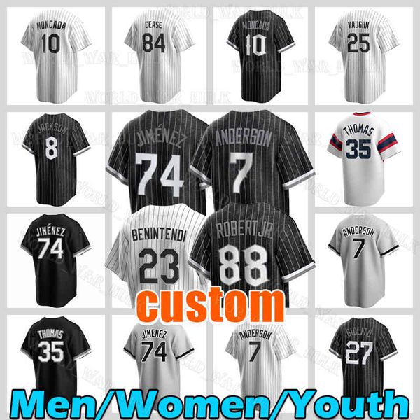 7 Tim Anderson Eloy Jimenez Jersey Luis Robert Baseball Andrew Benintendi Chicagos Vaughn Dylan Cease Yasmani Grandal White Sox Jackson Yoan Moncada Michael Kopech