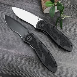 Ken Ui KS 1670BLKST Blur Assisted Folding Knife S30V Blade Zwart aluminium handgrepen opvouwbare zakmes Outdoor Tacticals Self Defense Camping Knive 1660 3655