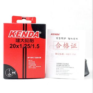Tube intérieur du vélo Kenda 20 pouces pour BMX 20x1.25 1,5 1,75 1,95 406