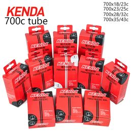 Kenda Bicycle Tire Inner Tube 700C 700 * 18-23C 700 * 23-25C 700 * 28-32C 700 * 35-43C Presta FV pour les accessoires de vélo de vélo de route