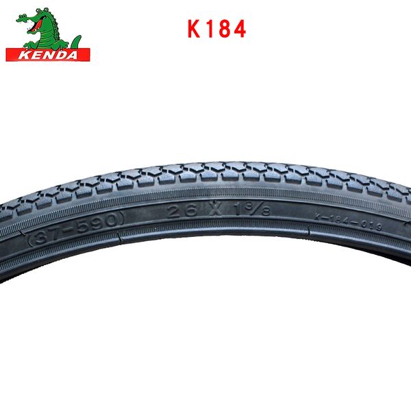 Kenda Bicycle Tire K184 Pièces de pneus en métal en acier 20 22 24 pouces 20 * 1-3 / 8 24 * 1,5 27 * 1-3 / 8 22 * 1-3 / 8