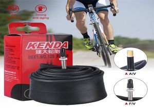 KENDA Bike Tire Butyl Butyl Rubber Bicycle Tubo interno 26039039 275039039 Presta Schrader Valve Tube for Mountain Bicycle R9176756