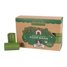 Pensas Kennels 360 Counts Bag Poop Bag Biodegradable Bolsas Ecofratibles Rollas de recarga de desechos de mascotas Ecofrates 230816