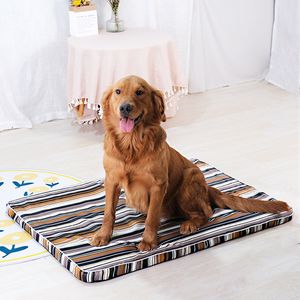 kennels pennen canvas hond bed mat dun wasbaar hondenkrat matras antislip memory foam orthopedische hondenbed voor kleine middelgrote grote honden 230625