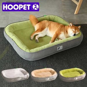 kennels pennen Hondenbed huisdier vierkant kattennest kleine middelgrote en grote hond bankkussen huisdier comfort bed dierbenodigdheden accessoires Y240322