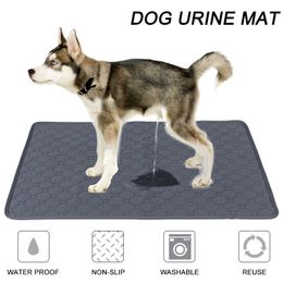 Canis canetas cão xixi almofada cobertor reutilizável absorvente fralda lavável filhote de cachorro treinamento pet cama tapete de urina para assento de carro capa 230906