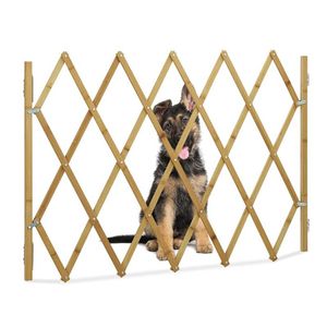 Kennels Pennen Uitschuifbare Houten Hond Barrier Grille Huisdier Poort Beschermende Hek Voor Thuis Trap Door204B