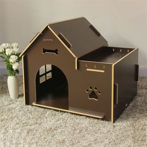 kennels pennen mode indoor houten honden huizen luxe hondenkennels vier seizoenen beschikbaar kleine medium grote puppy villa huisdier kat kooi producten 220912