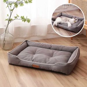 chenils stylos luxury grand lit de chien lit morsure résistante à l'usure imperméable de chat imperméable lit pour animaux de compagnie pour chiens