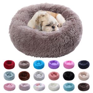Kennels Pens Pet Dog Bed para grandes S Cat Mat S Casa Interior Invierno Cálido Dormir Sofá de felpa Suministros S Kennel Calming 220929