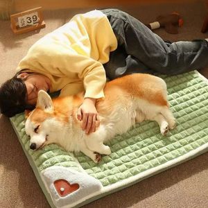 Chenils stylos tapis de lit pour chien de compagnie protéger la colonne cervicale maison de chien détachable intérieure pour petit moyen grand chien lit confort Coft fournitures pour animaux de compagnie 231101