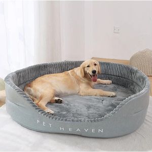 Kennels pennen Zacht dubbelzijdig huisdier Kat Hondenbed Grote honden Huis Warm Bankkussen Grote huisdiermand Deken Accessoires Middelgrote kennelproducten 231115