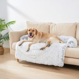 Kennels Pennen Wasbaar Huisdier Sofa Hondenbed Kalmerende Voor Grote Honden Deken Winter Warm Kat Mat Banken Auto Vloer Meubelbeschermer 230619