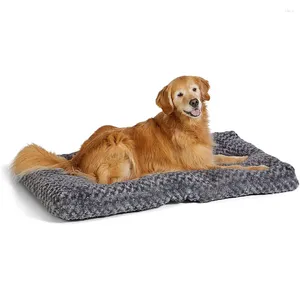 Tapis de lit pour chien, niche en peluche pur coton, chaud, confortable, grand Labrador Golden Retriever, fond antidérapant Durable