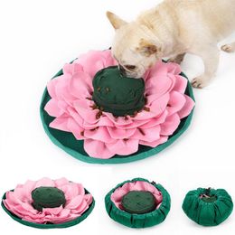 Chenils Pet Dog Snuffle Mat Sniffing Training Olfactory Activity Blanket Feeding Food Slow Release Stress Toy