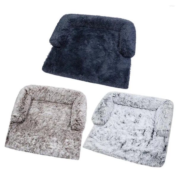 Perreras, sofá lavable para mascotas, cama suave de felpa para perros, gatos, manta cálida para dormir en invierno, alfombrilla para sofás, almohadilla para coche, Protector de muebles para el suelo