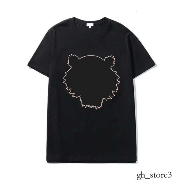 Kenoz T Shirt Sudadera Tamita Man Designer THISH Camiseta para mujer Manga de verano Manga de tigre Bordado de bordado de bordado 339