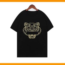 Kenzi Shirt Tees Mens T-shirts Tiger Head T-shirt lâche Hip Hop Street Luxury Classic Asian Taille S-2XL 6NKX 436