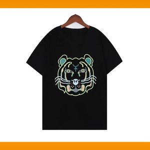 Kenzi Shirt Tees Mens T-shirts Tiger Head T-shirt lâche Hip Hop Street Luxury Classic Asian Taille S-2xl 6NKX 136