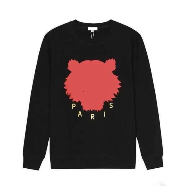 Kenzo sudaderas con capucha sudaderas con capucha de diseño bordado con cabeza de tigre para hombre jersey para mujer Maglione O-cuello casual puente suelto Top 436