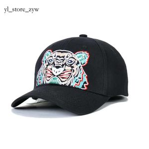 kenzo chapeau pour hommes casquette de baseball brodée en plein air kenzo chapeau crème solaire visière chapeau toutes les saisons casquette polyvalente à la mode décontracté tête de tigre 5894