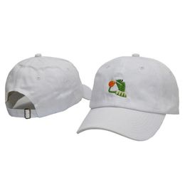 Kermit de Kikker Caps Mode Geborduurde Baseball Hoeden 5 Kleur Verstelbare Cap Street Style Snapback Casual Ball Cap 274P