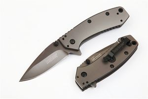 Top Kwaliteit Tactisch Zakmes Hinderer Ontwerp Flipper Camping Jacht Survival Zakmes Utility EDC Tool Met Doos