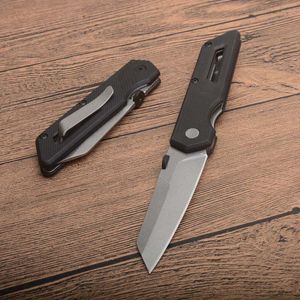 Coltello pieghevole 2050 di alta qualità 8Cr13Mov Stone Wash Blade Manico in nylon riempito di vetro Coltelli tascabili EDC con scatola al minuto