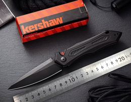 Kershaw 7800blk couteau pliant automatique CPM154 lame d'aluminium anodisé militaire presse-en-vue de survie extérieure EDC Camping Chasse Chasse Combat Defense Couteaux de poche