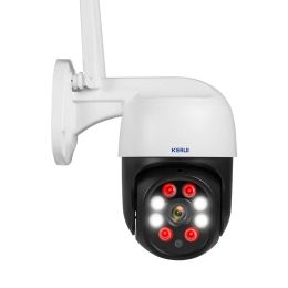 KERUI HD 1080P cámara IP seguridad del hogar Tuya Control de aplicación inteligente inalámbrica IP65 impermeable detección de movimiento alarma cámara de vigilancia