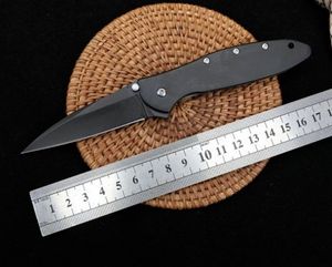 Kes 1660 couteau de poche pliant 8Cr17MOV lame en acier noir poignée tactique sauvetage chasse pêche EDC outil de survie couteaux a3822