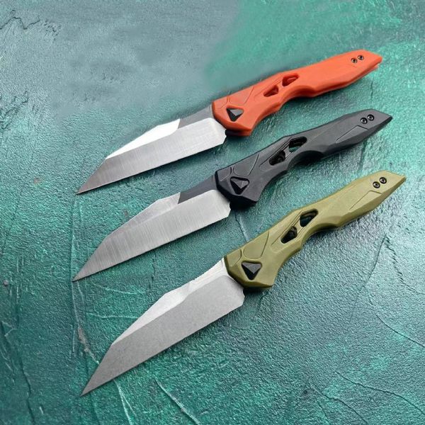 KES 7650 CHIFINA DE PODIMIENTO 8CR14MOV BLADE Single Action Nylon Glass Fiber Many Tactical Hunting Camping EDC Herramienta de supervivencia Knives