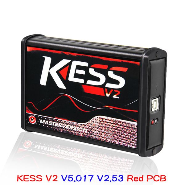 KESS Outils de diagnostic Version UE pour V2.53 V5.017 KSuite V2.8 Aucune limitation de jetons KTAG V7.020 V2.25 BDM ECU OBD2 Kit de programmeur AutoTruck
