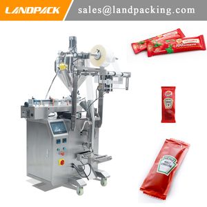 Ketchup Tomatensaus Plastic Film Verticale Vorm Vul Seal Machine