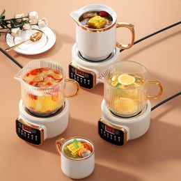 Teteras 220V 650ml hervidor eléctrico portátil para oficina mini fabricante de té de vidrio para té de flores/té de hierbas pequeñas caletas
