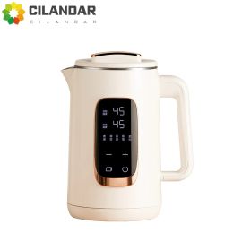 Kettles Electric Wuttle Temperatura ajustable de acero inoxidable Hervidor de acero integrado Cortina de salud de energía automática