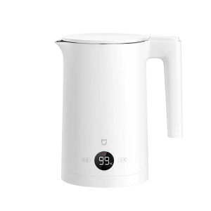 Bouilloires bouilloires électriques avec 2 LED Affichage pour Xiaomi Mijia Température constante 4 Modes Thermos Téapottes d'eau 12H Préservation de la chaleur