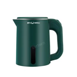 Bouilloires voyage électrique kettle thé café 1l en acier inoxydable portable chaudière potte pour hôtel en famille de voyage en famille smart kettle pot