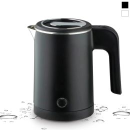 Ketels reizen elektrische ketel thee koffie 0.8L roestvrij staal draagbare water ketelpot voor hotel Family Trip Kitchen Smart Kettle Pot
