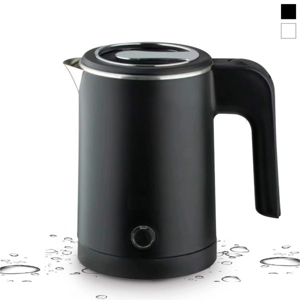 Kettles Travel Electric Electric Kettle Tea Café de té 0.8L CALDERA DE AGUA Portable de acero inoxidable para el hotel Family Trip Kitch Smart Kettle Pot de hervidor de agua